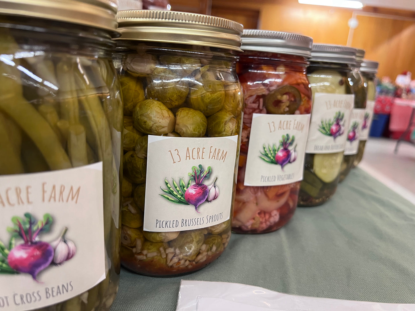 Pickled Brussel sprouts