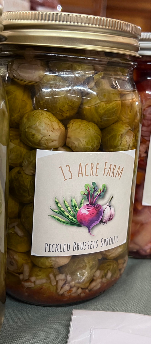 Pickled Brussel sprouts