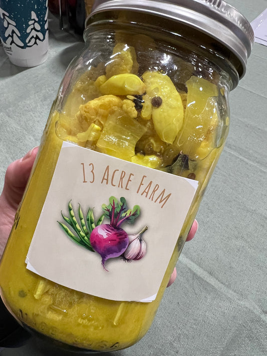 Pickled cauliflower